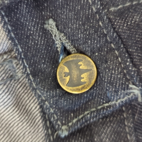 Rare Naked & Famous Super Guy Batman Jeans - Picture 5 of 10